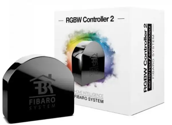 FIBARO FGRGBW-442 Z-Wave Plus RGBW 2 LED Micro Controller pro