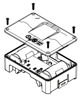 automatic TECHNOLOGY Garage Door Lock 100040 - battery change