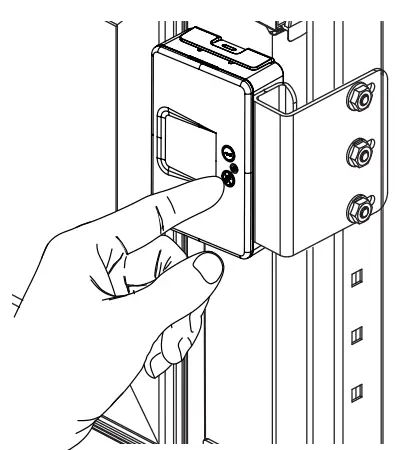 automatic TECHNOLOGY Garage Door Lock 100040 - disengage