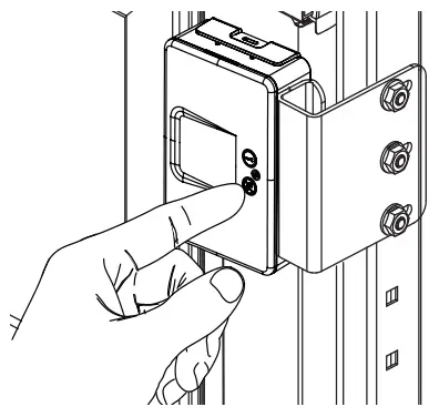 automatic TECHNOLOGY Garage Door Lock 100040 - operation