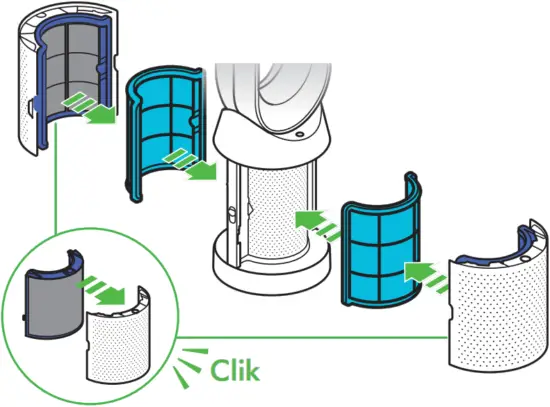 dyson DP04 - Assembling machine 4