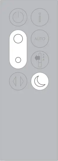 dyson DP04 - Night mode