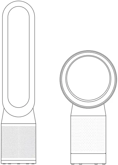 dyson DP04 Pure Cool Purifying Fan A