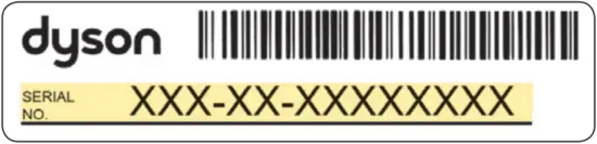 dyson DP04 - Serial No.