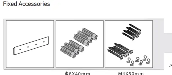 Wellis 9687 Bathroom Cabinet - Fixed Accessories3