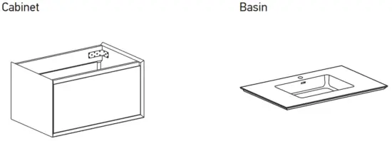 Wellis 9687 Bathroom Cabinet - mounting