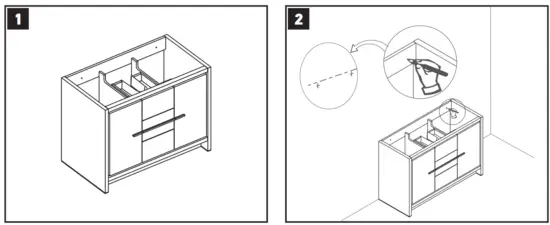 Wellis 9687 Bathroom Cabinet - system020