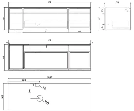Wellis 9687 Bathroom Cabinet - tenis24102