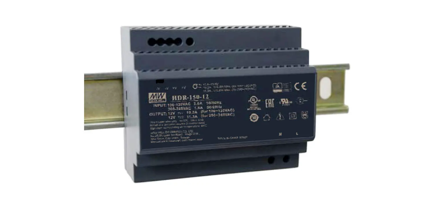 Mw 150 Ultra Slim Step Shape W Din Rail User Guide