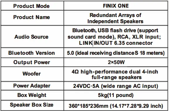 STUDIOFINIX-Finix-One-Bluetooth-Bookshelf-Speakers-table