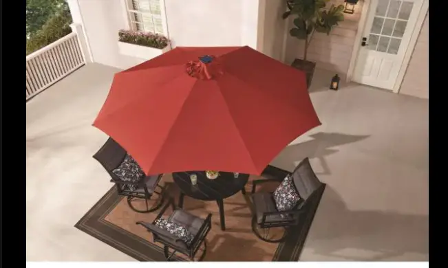 Hampton Bay 9-ft Aluminum Umbrella User Guide Hampton Bay 9-ft Aluminum Umbrella User Guide