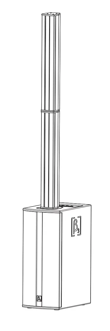 Beta Three S2-III Meline Series Professional Active Performance System - Features