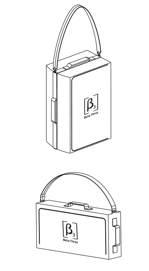 Beta Three S2-III Meline Series Professional Active Performance System - Meline S2-II BAG