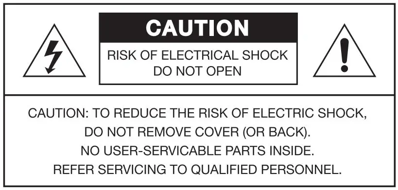 Beta Three S2-III Meline Series Professional Active Performance System - caution