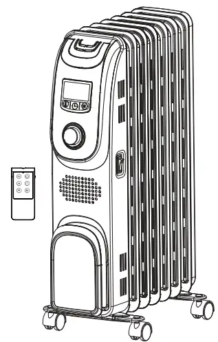 anko NY2311-13A1L Oil Filled Heater Radiator-fig1anko NY2311-13A1L Oil Filled Heater Radiator-fig1