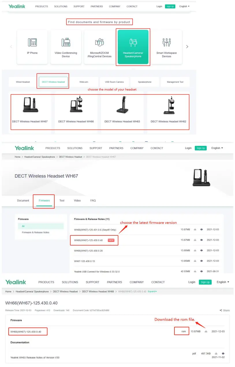 Yealink WH66 Wireless Bluetooth Headset app 5
