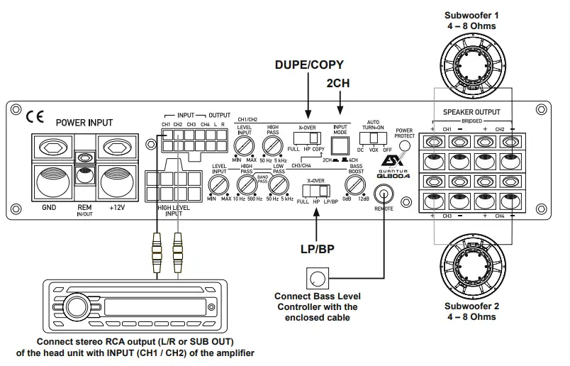 ESX-QL800.4-Class-D-4-Channel-Amplifier-7