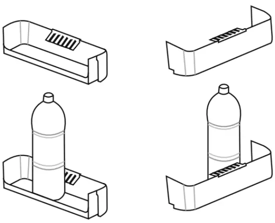 Cylinda KFI6277XNSE Combi Fridge and Freezer- fig5