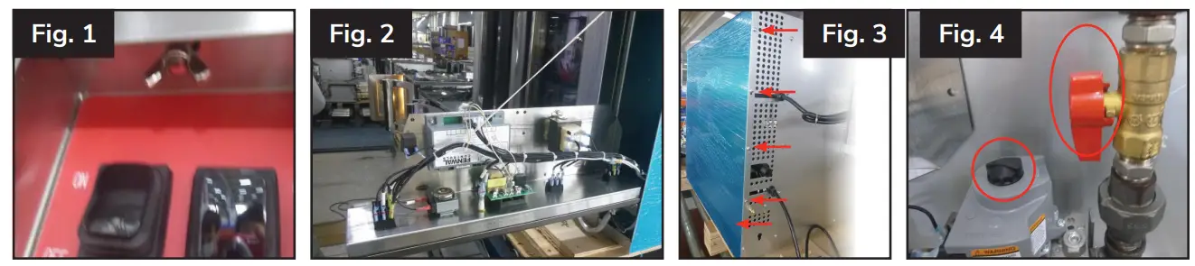 CPG 351FGC100DD Deep Depth Gas Powered Convection Ovens 5