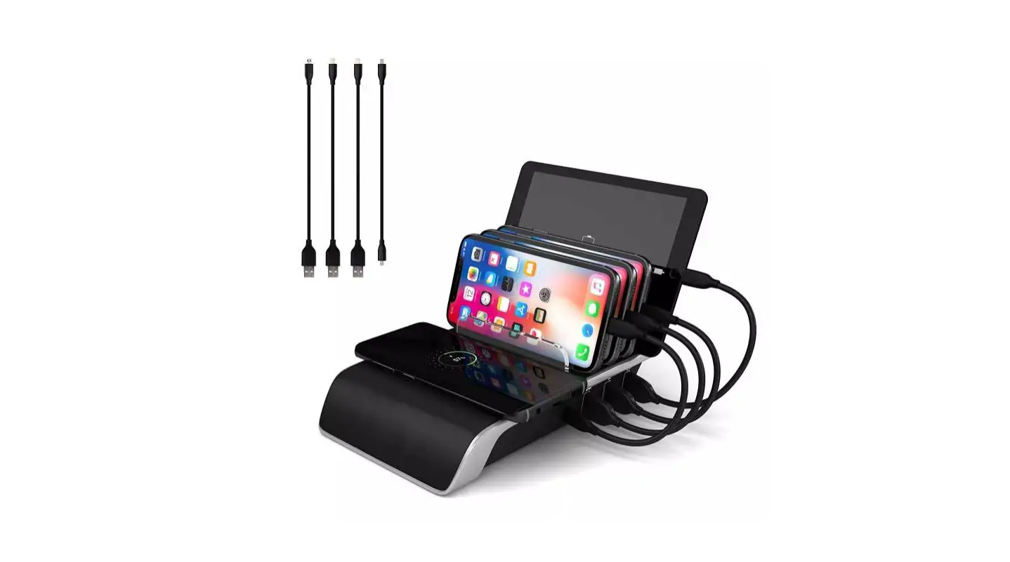 Shenzhen You Me Electronics Ym-ud09 Wireless Charging Station Instruction Manual Shenzhen You Me Electronics Ym-ud09 Wireless Charging Station Instruction Manual