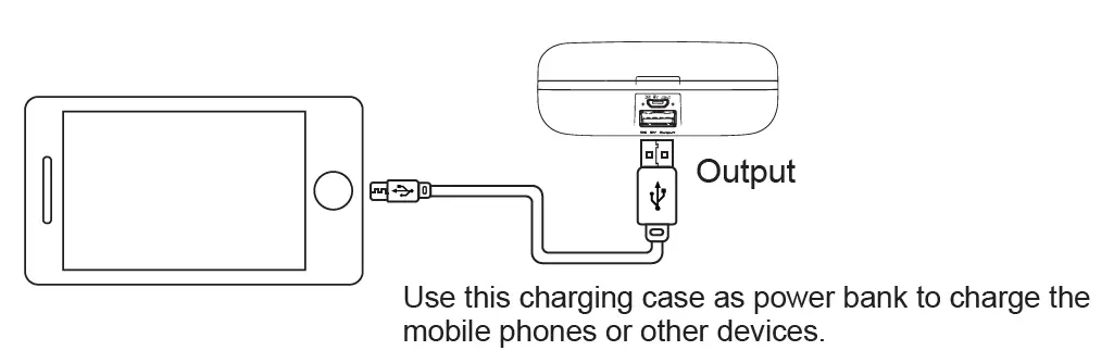 BASS JAXX EP-0622 Power True Wireless Earbuds FIG 3