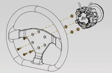FANATEC Podium Hub Compress ClubSport
