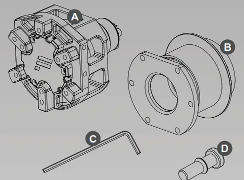 FANATEC Podium Hub PACKAGE CONTENTS