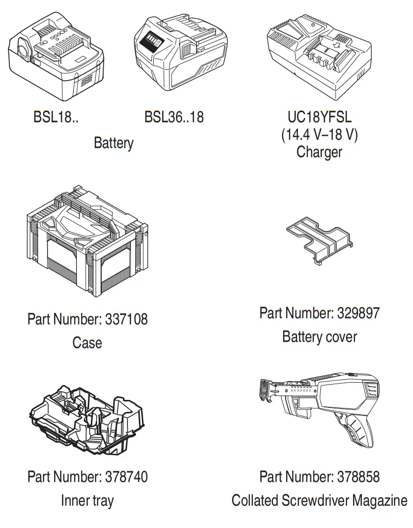 HiKOKI W18DA Cordless Screw Driver - 21