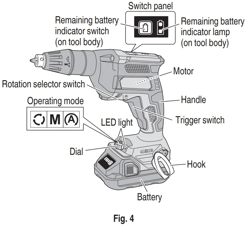 HiKOKI W18DA Cordless Screw Driver - 3