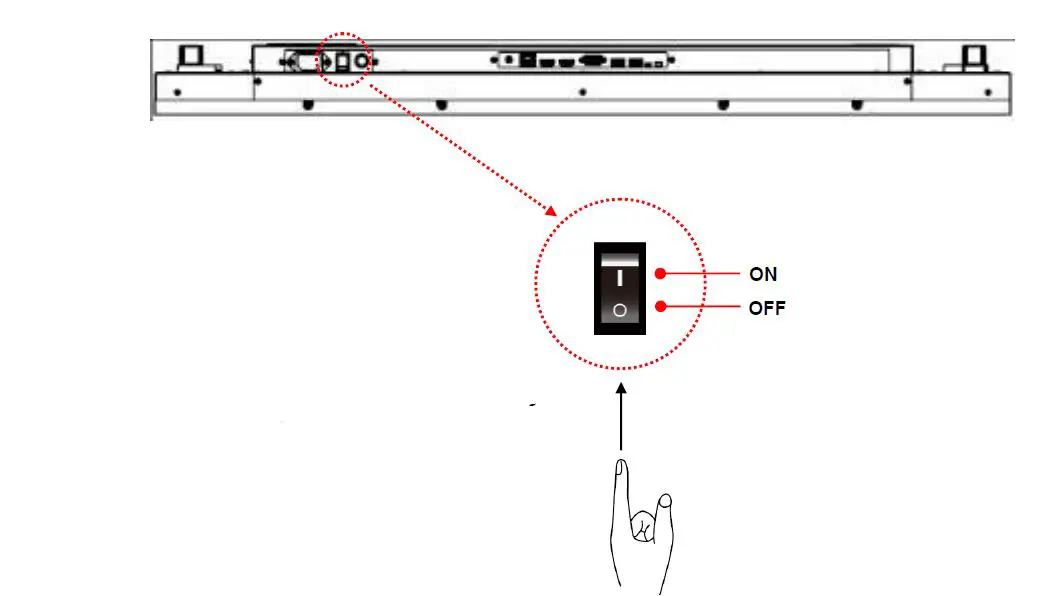 DynaScan DS431LT4 43 Inch Clean Back Digital Signage 18