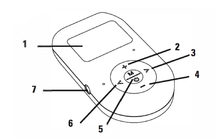 kjell 23977 Bluetooth transceiver FIG 1