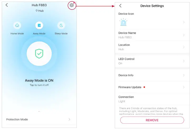 Tp Link H100 Tapo Smart IoT Hub with Chime - Device Control 2