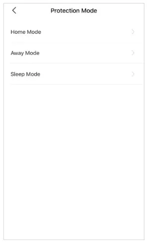 Tp Link H100 Tapo Smart IoT Hub with Chime - Set Protection Mode 5