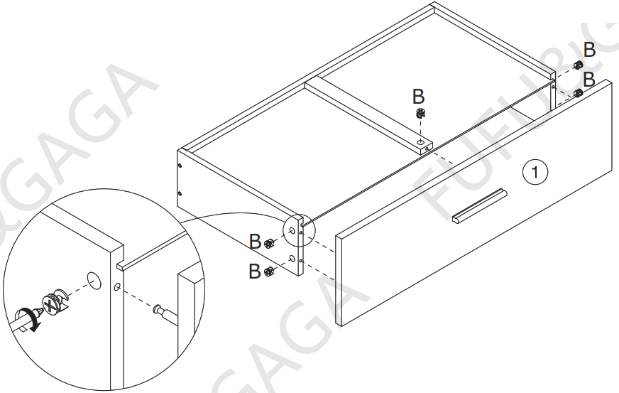 homedepot 4-Drawers Black Wood Chest of Drawer Accent Storage - fig12