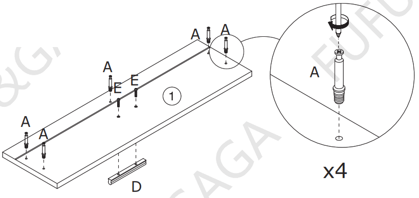 homedepot 4-Drawers Black Wood Chest of Drawer Accent Storage - fig7