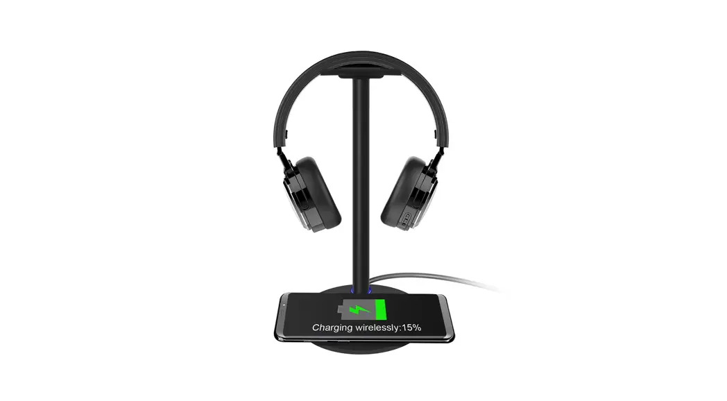 New Bee Nb-z4 Headphone Stand With Fast Wireless Charger User Manual