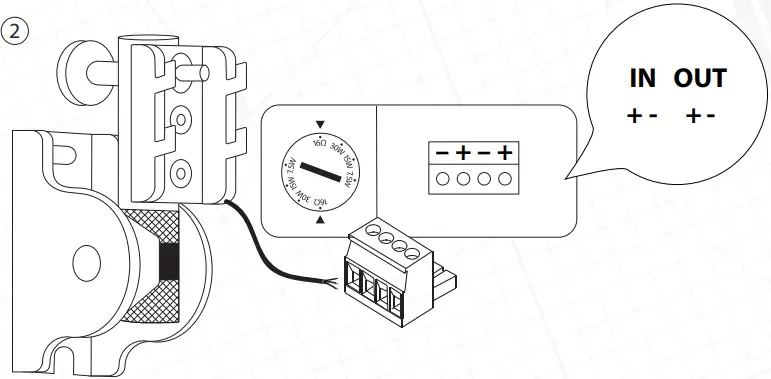 AMC 04 &amp 05 Wall Mount Plastic Loudspeakers - FIG 2