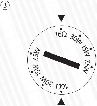 AMC 04 &amp 05 Wall Mount Plastic Loudspeakers - FIG 3