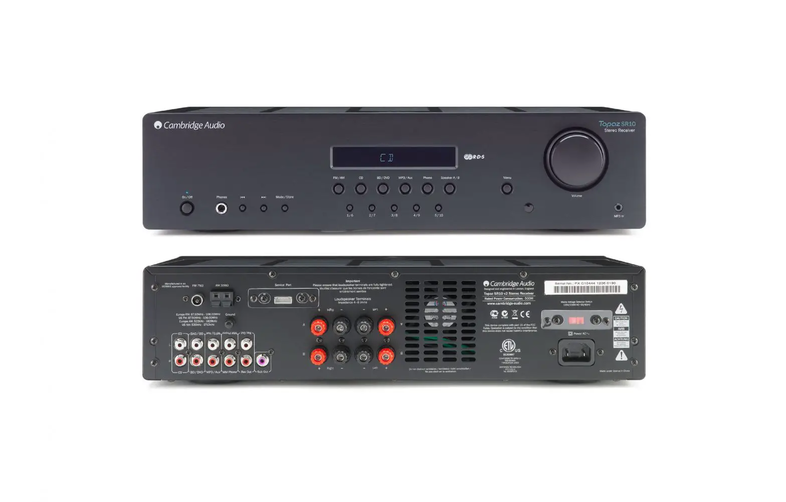 Cambride Stereo Receiver User Manual