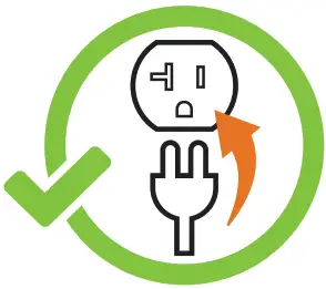 CHAMPION 201079 4650W Portable Inverter Generator - Plug in