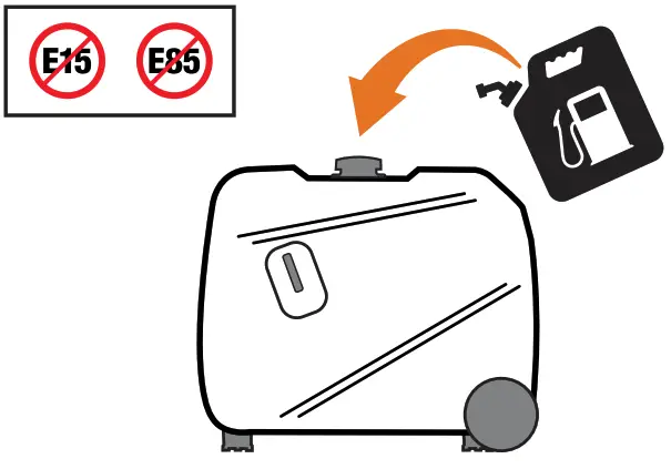 CHAMPION 201079 4650W Portable Inverter Generator - Start Up