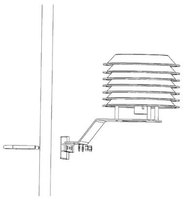 netvox RA0701 Wireless CO Sensor - solar panel