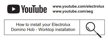 Installation of more than one hob