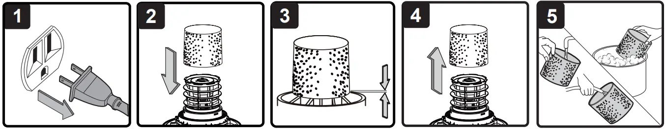 Vacmaster VK609PFR 0201 Wet Dry Shampoo Vacuum Cleaner - CLEANING FOAM