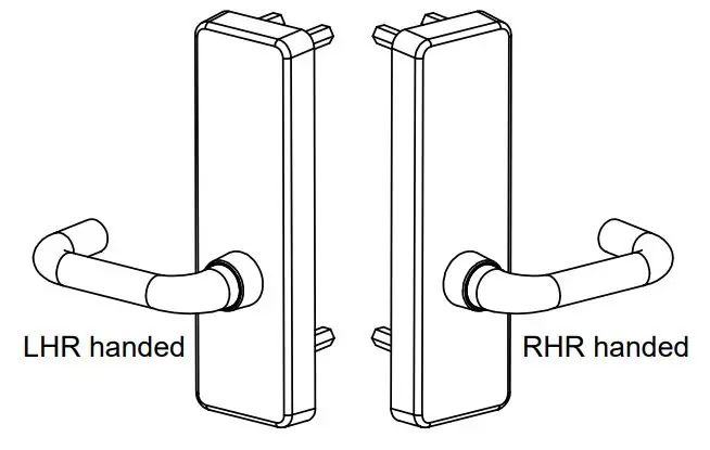 DETEX 101998 Outside Lever Pull Trim 5