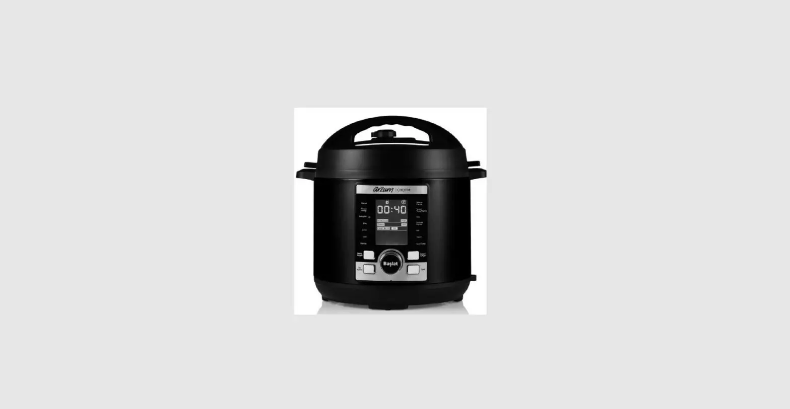 Arzum Ar2055 Chefim Multi Functional Pressure Cooker User Manual Arzum Ar2055 Chefim Multi Functional Pressure Cooker User Manual