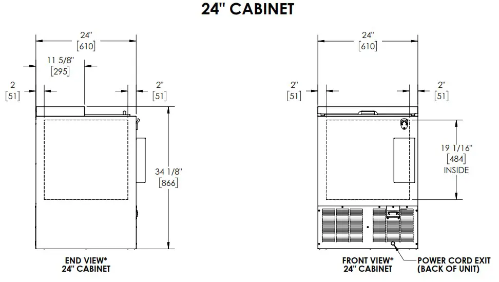 Perlick BC72 BC Series Flat Top Bottle Cooler - FLAT TOP BOTTLE COOLERS 1