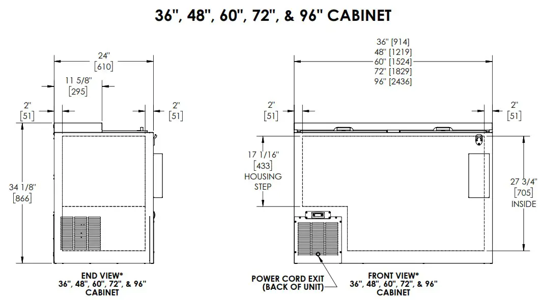 Perlick BC72 BC Series Flat Top Bottle Cooler - FLAT TOP BOTTLE COOLERS 2