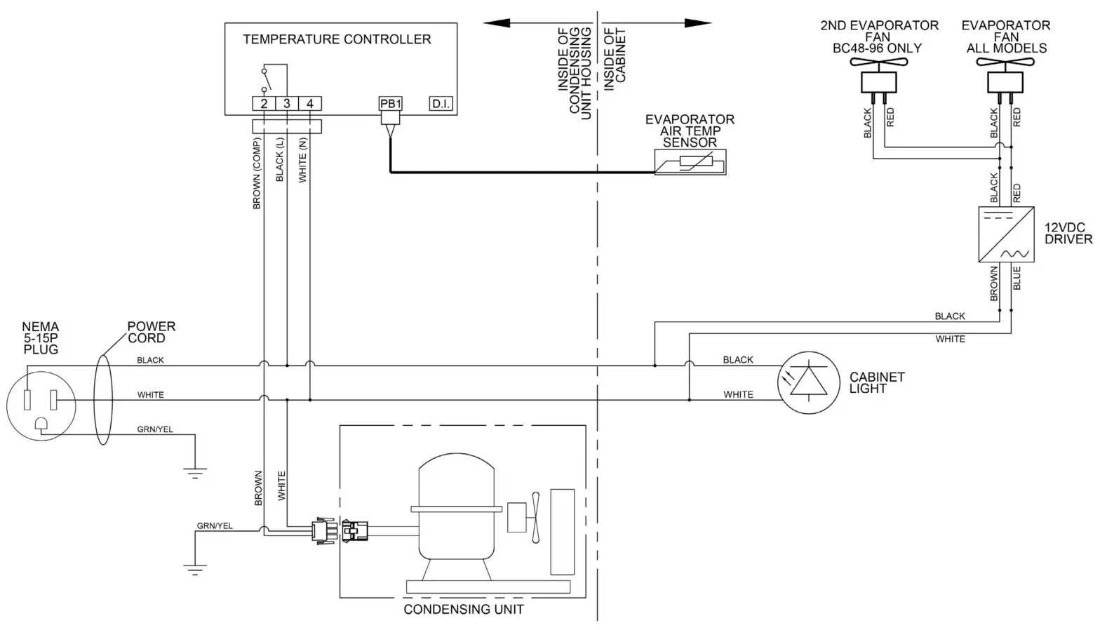 Perlick BC72 BC Series Flat Top Bottle Cooler - FLAT TOP BOTTLE COOLERS 3