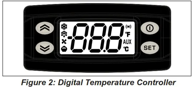 Perlick BC72 BC Series Flat Top Bottle Cooler - TEMPERATURE CONTROL